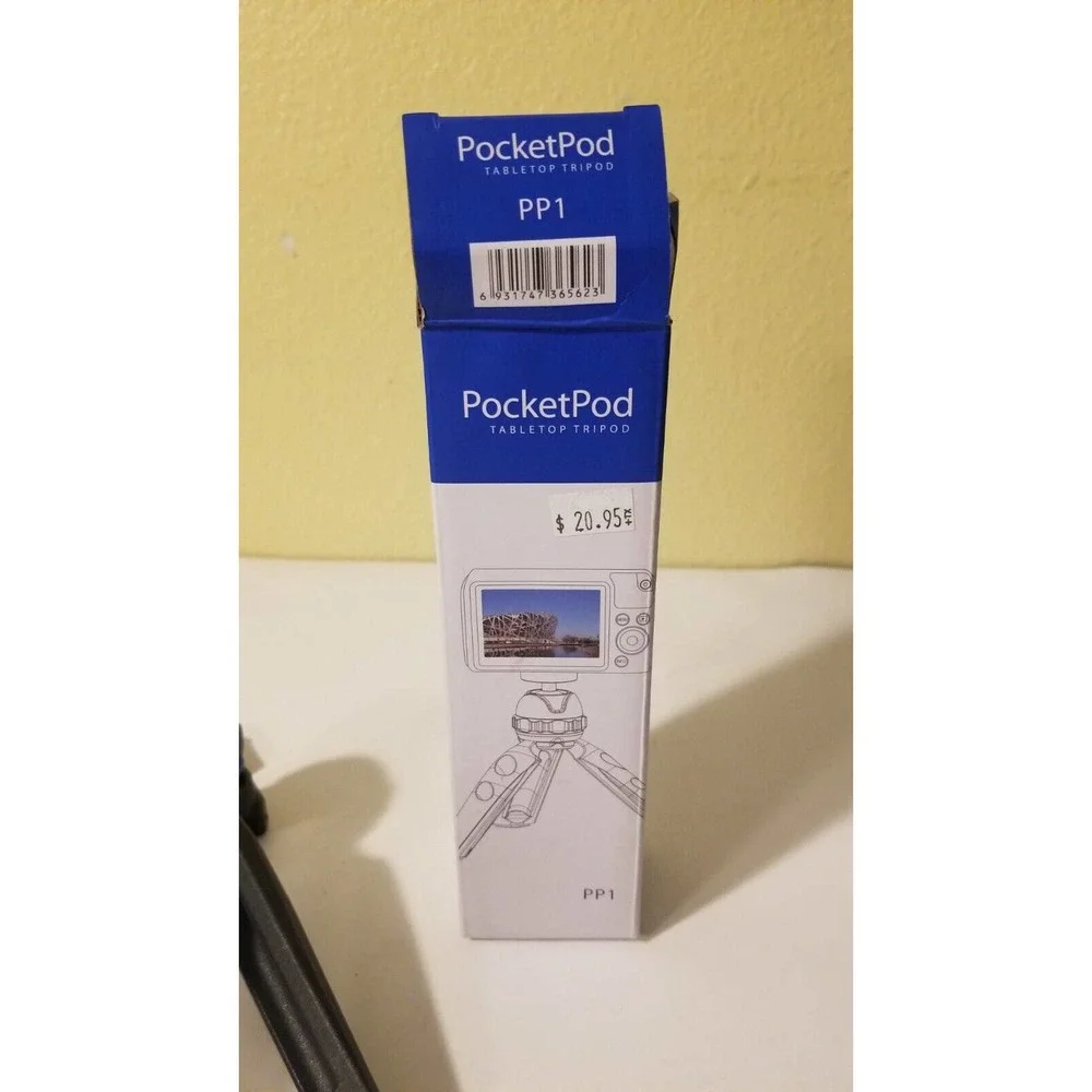Brand New Open Box Benro PP1 PocketPod Tabletop Tripod with Integrated Ball Head